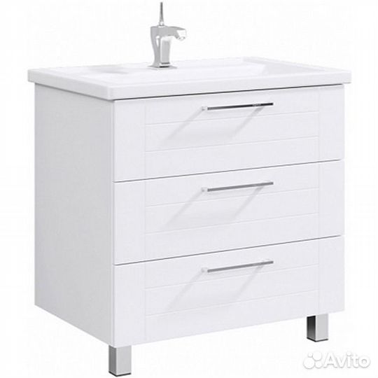 Тумба без раковины Aqwella man01073 Белая