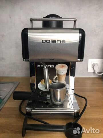 Кофеварка Polaris PCM 4010A эспрессо,черный