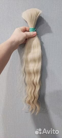 Волосы для наращивания блонд