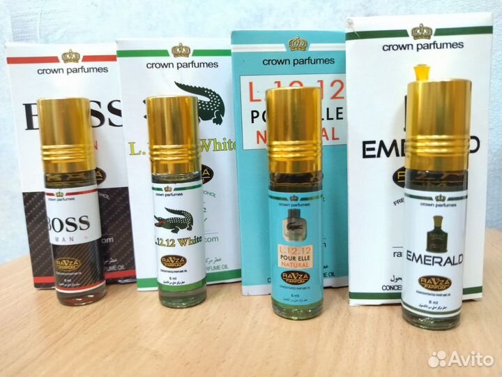 Арабские масляные духи Ravza 6мл