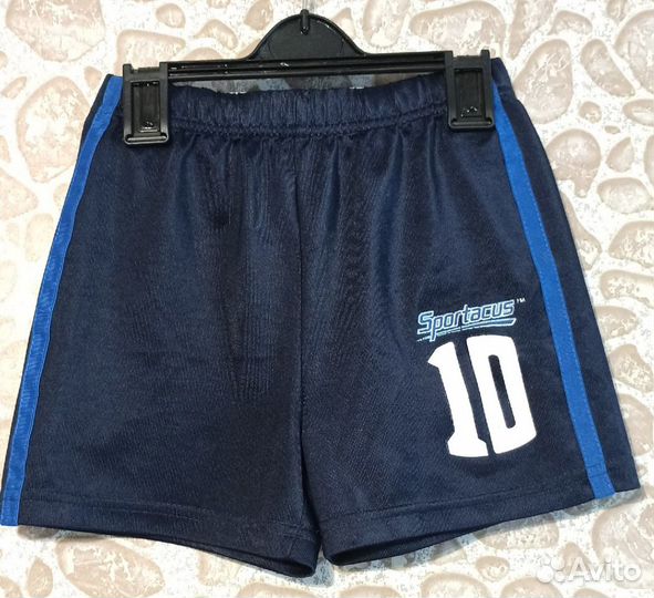 Шорты для футбола 3-4 года, рост 98-104 см, б/у