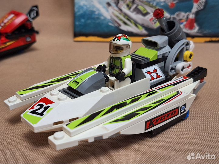 Lego world racers 8897 Акулий риф Жестокие челюсти