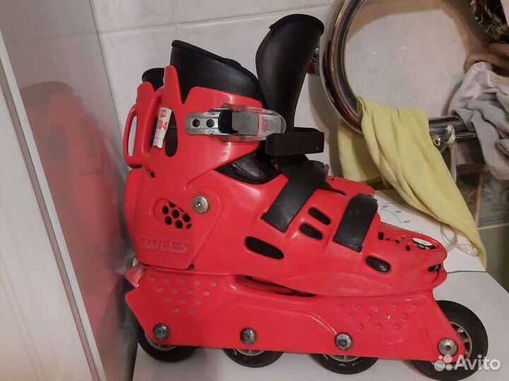 Роликовые коньки раздвижные Roces р-р 37