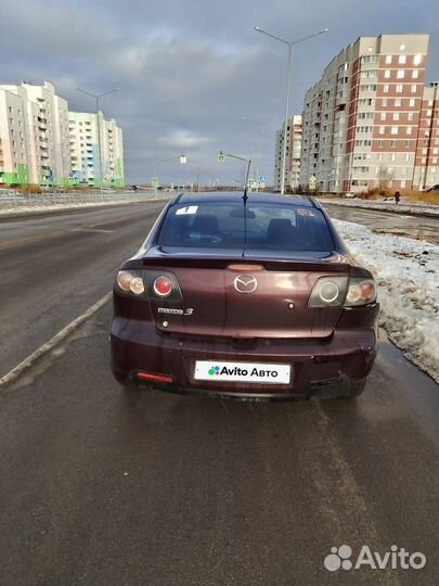 Mazda 3 1.6 AT, 2007, 166 666 км