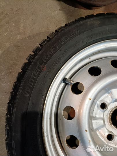 Комплект зимних шин r15 шипы на дисках