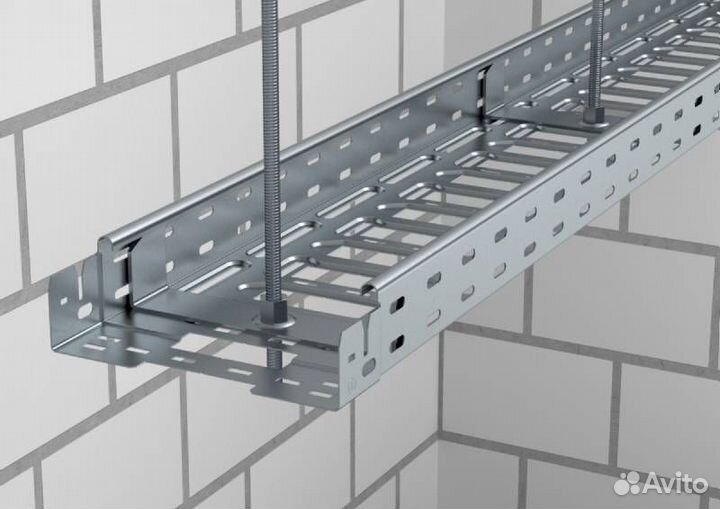 Монтаж кабельных лотков