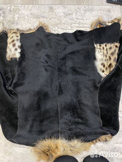 Меховая куртка под леопарда бренда DUO BY harmanli