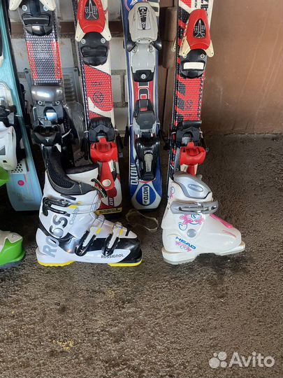 Горные лыжи детские новые