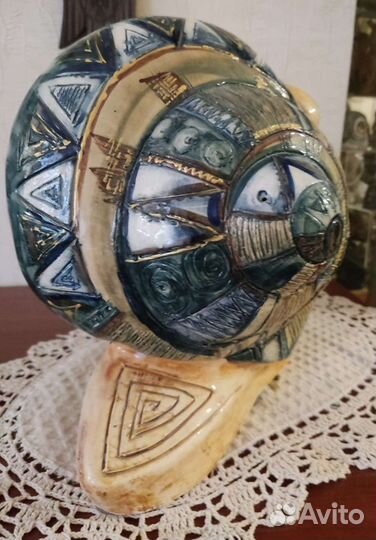 Статуэтка керамическая Большая Улитка