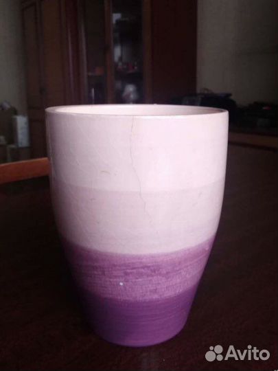 Горшок-кашпо для цветов, керамика