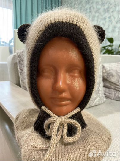 Шапка шлем детская