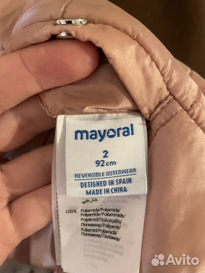 Жилет для девочки mayoral
