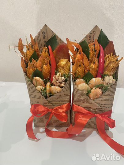 Сьедобные букеты мини для мужчин