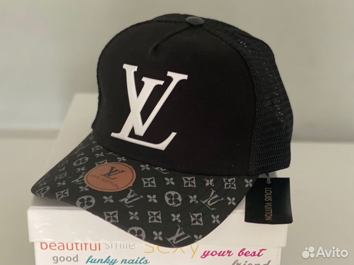 Louis vuitton бейсболка сетка