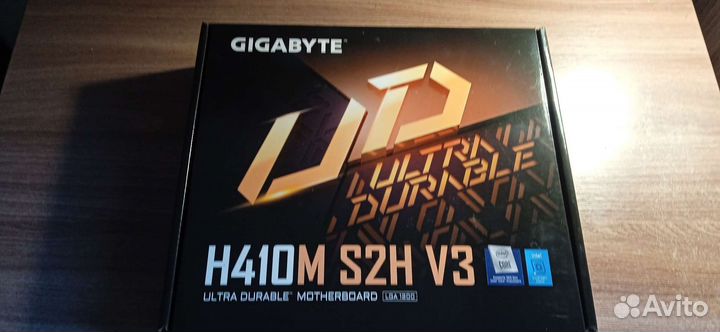 Материнская плата H410M S2H V3 1200 lga 1200 сокет
