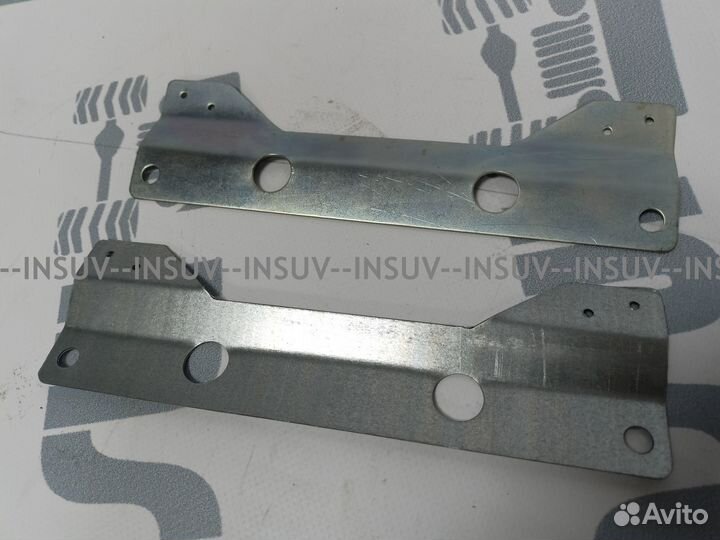 Пластины для установки решетки урбан на ниву 21213