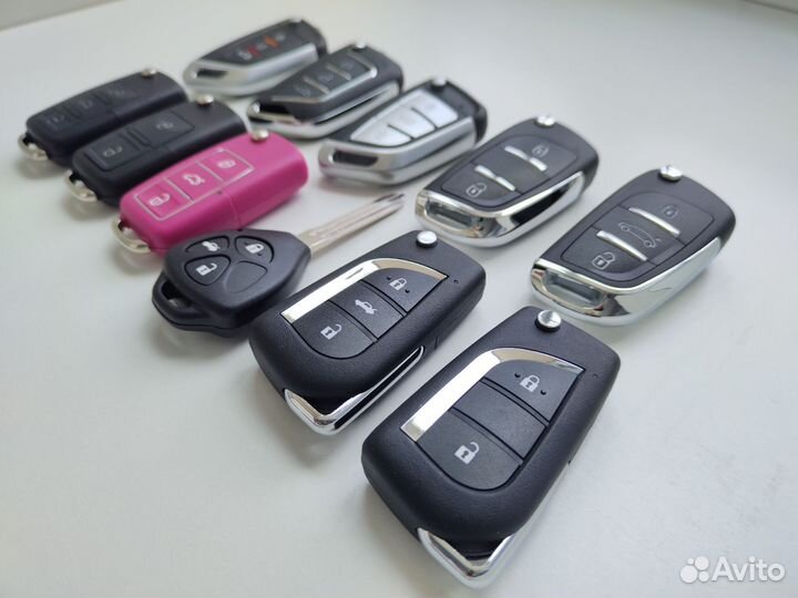 Изготовление автомобильных ключей с чипом