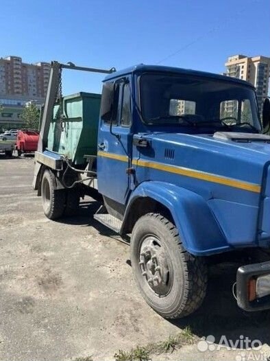 Вывоз мусора контейнером 8 м3