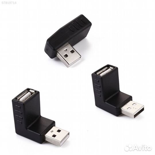 Угловой переходник USB 2.0