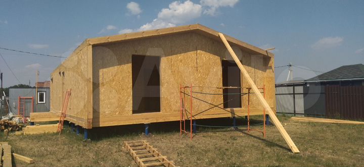 Дом 100 м² на участке 6 сот.