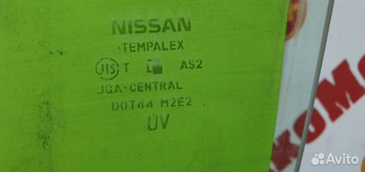 Стекло двери переднее левое Nissan Micra BK12 CR14