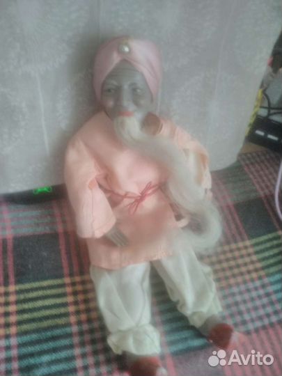 Кукла сувенирная Старик Хотабыч СССР