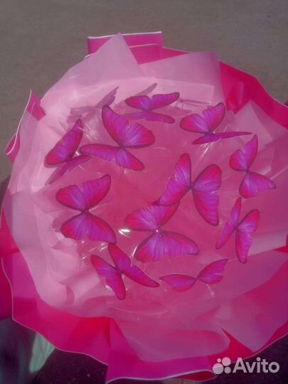 Букет с бабочками