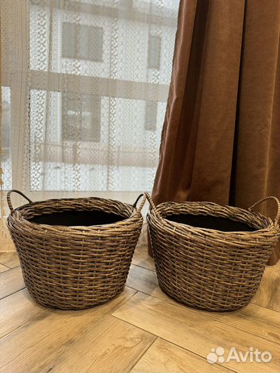 Кашпо из ротанга 18л