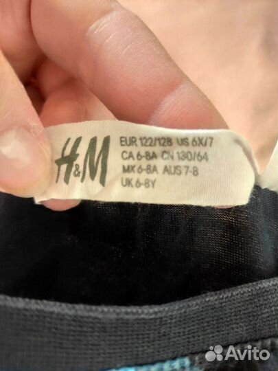 Футболка на мальчика h&m 122 128