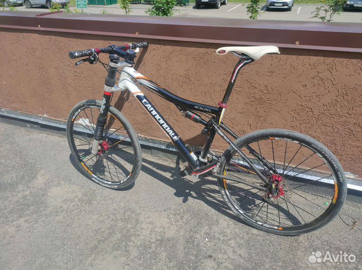 Карбоновый двухподвес Cannondale Scalpel 26