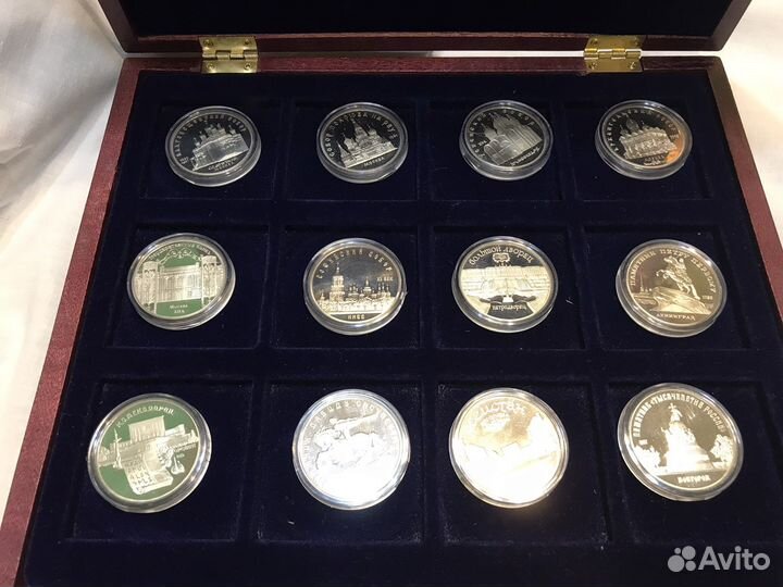 Юбилейные монеты СССР пруф