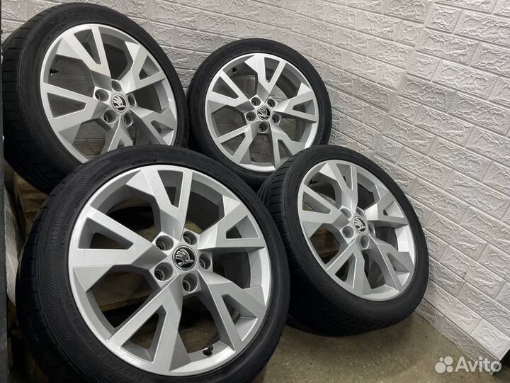 Комплект колес skoda, vw r17