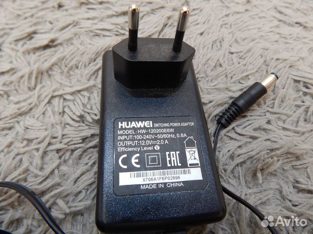 Блок питания huawei 12в 0.8А 50-60HG