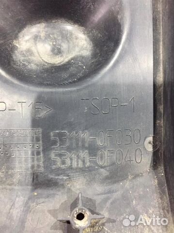 Решетка радиатора toyota Verso 2009