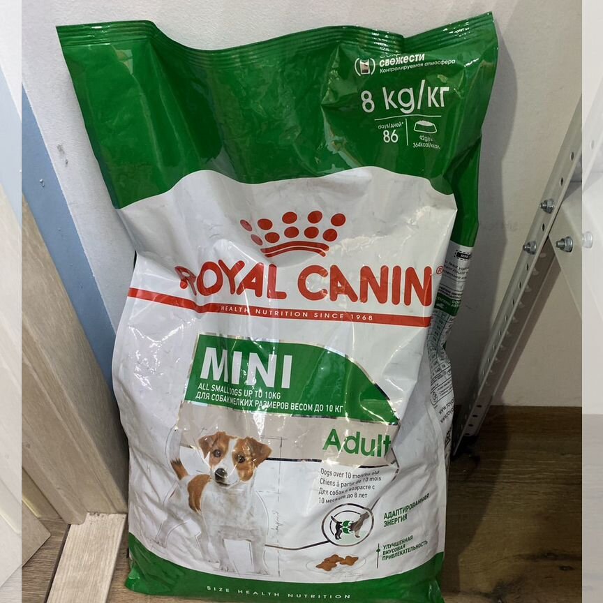 Корм для собак royal canin mini adult