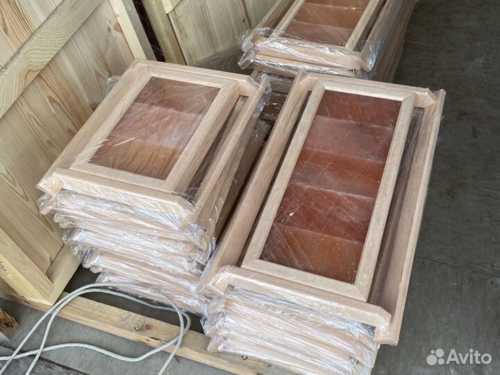 Абажуры с гималайской солью для бани сауны