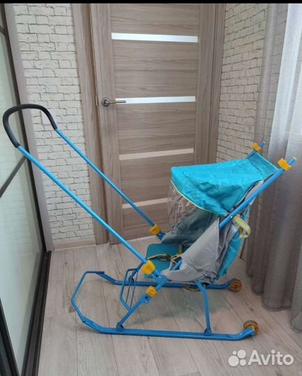 Санки коляска ника