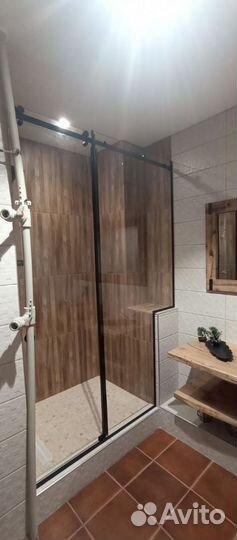 Душевая перегородка из стекла