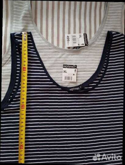 Домашнее платье-майка хлопок