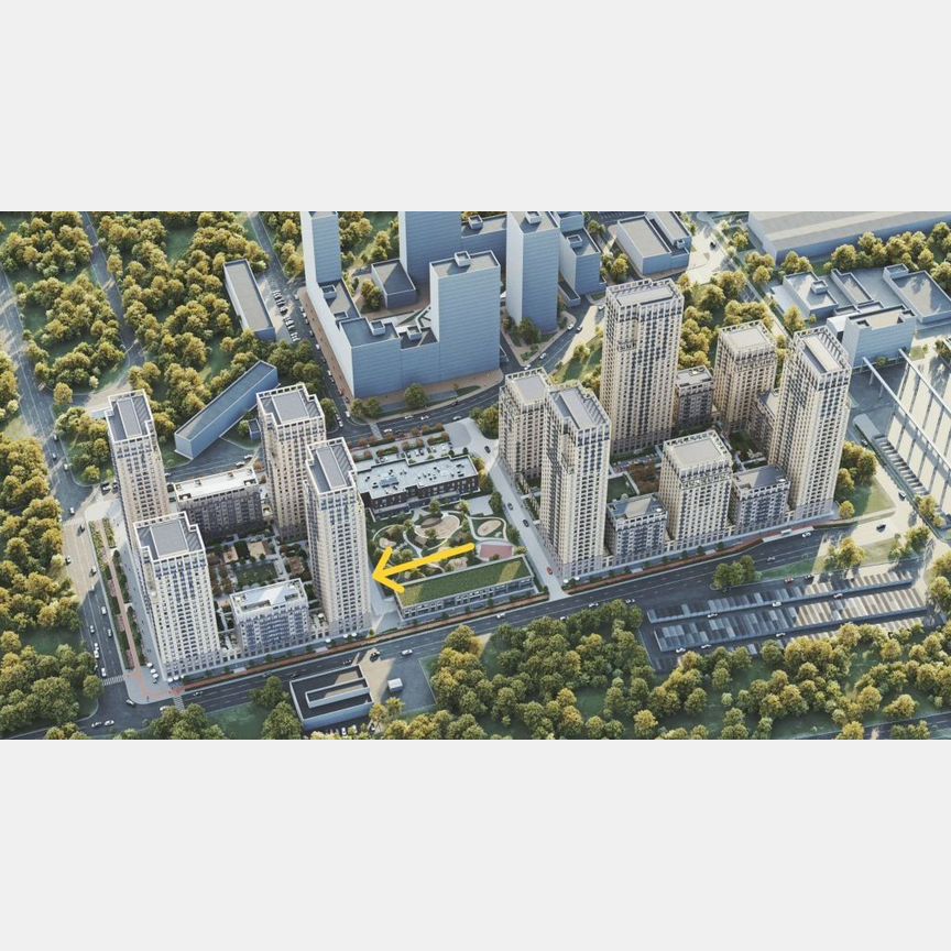 1-к. квартира, 35,8 м², 10/31 эт.