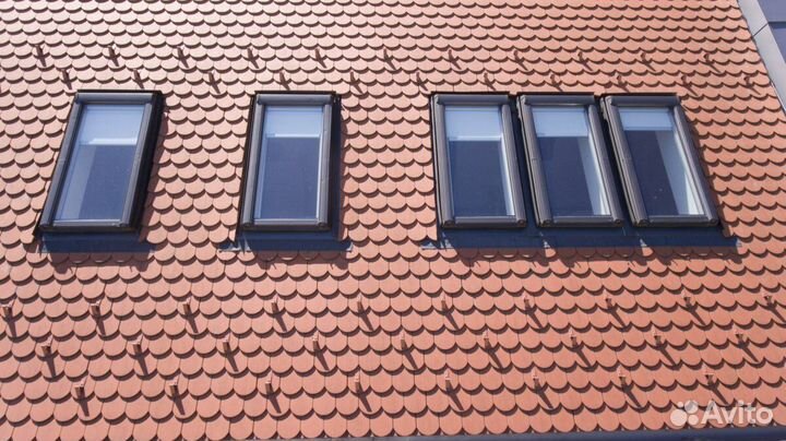 Мансардные Окна Roto R45 двухкамерное