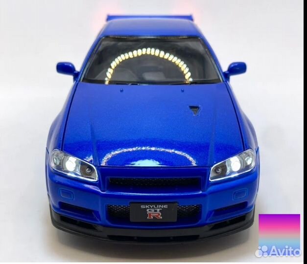 Продам модель Nissan skyline r34