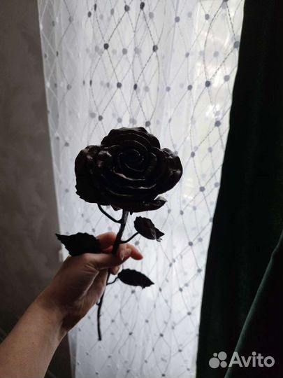 Роза из металла