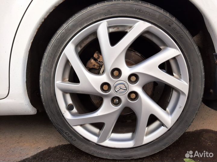 Колеса R18 на оригинальных дисках mazda