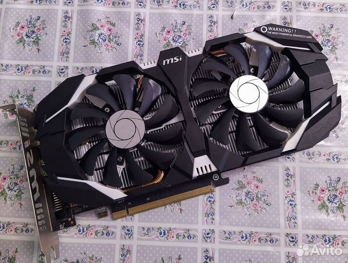 Видеокарта msi gtx 1060 6gb OCV1