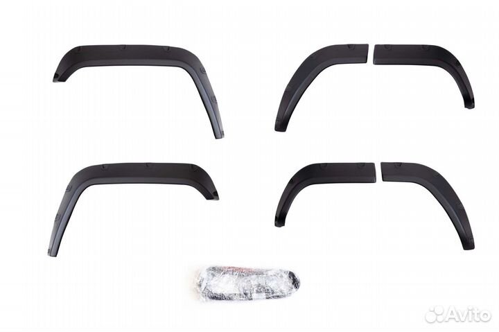 Расширители арок Toyota Land Cruiser 76 (07+) RA