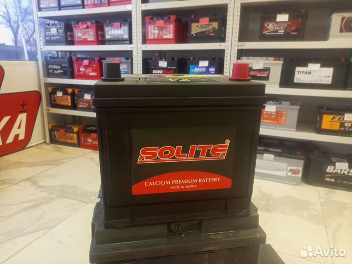 Аккумулятор Solite 60й низкий обр.пол