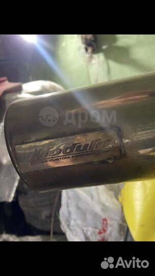 Глушитель тюнинг Modulo Honda
