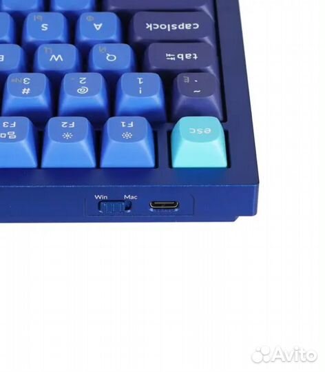 Проводная клавиатура Keychron Q3, синий (Q3-O1)