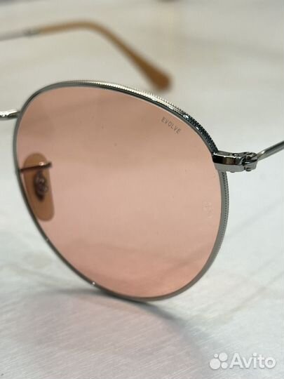 Очки ray ban RB3447 розовые